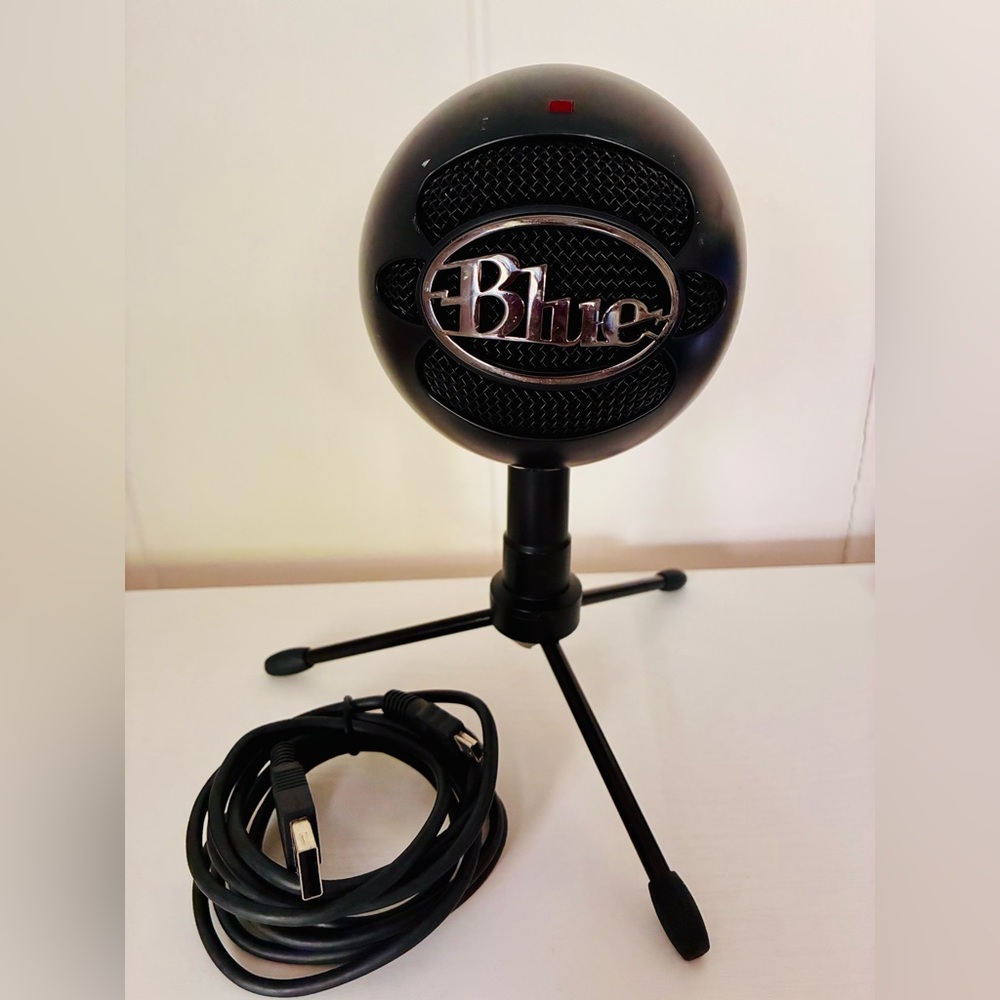 Blue Snowball iCE USB Mic for Recording & Streaming on PC & Mac - Black